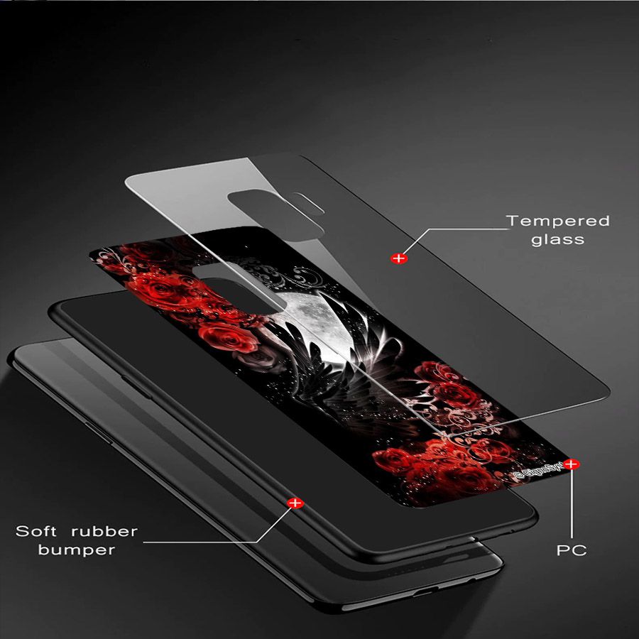 Ốp lưng cứng viền dẻo dành cho điện thoại Samsung Galaxy S9 - Lung Linh Sắc Màu MS LLSM048