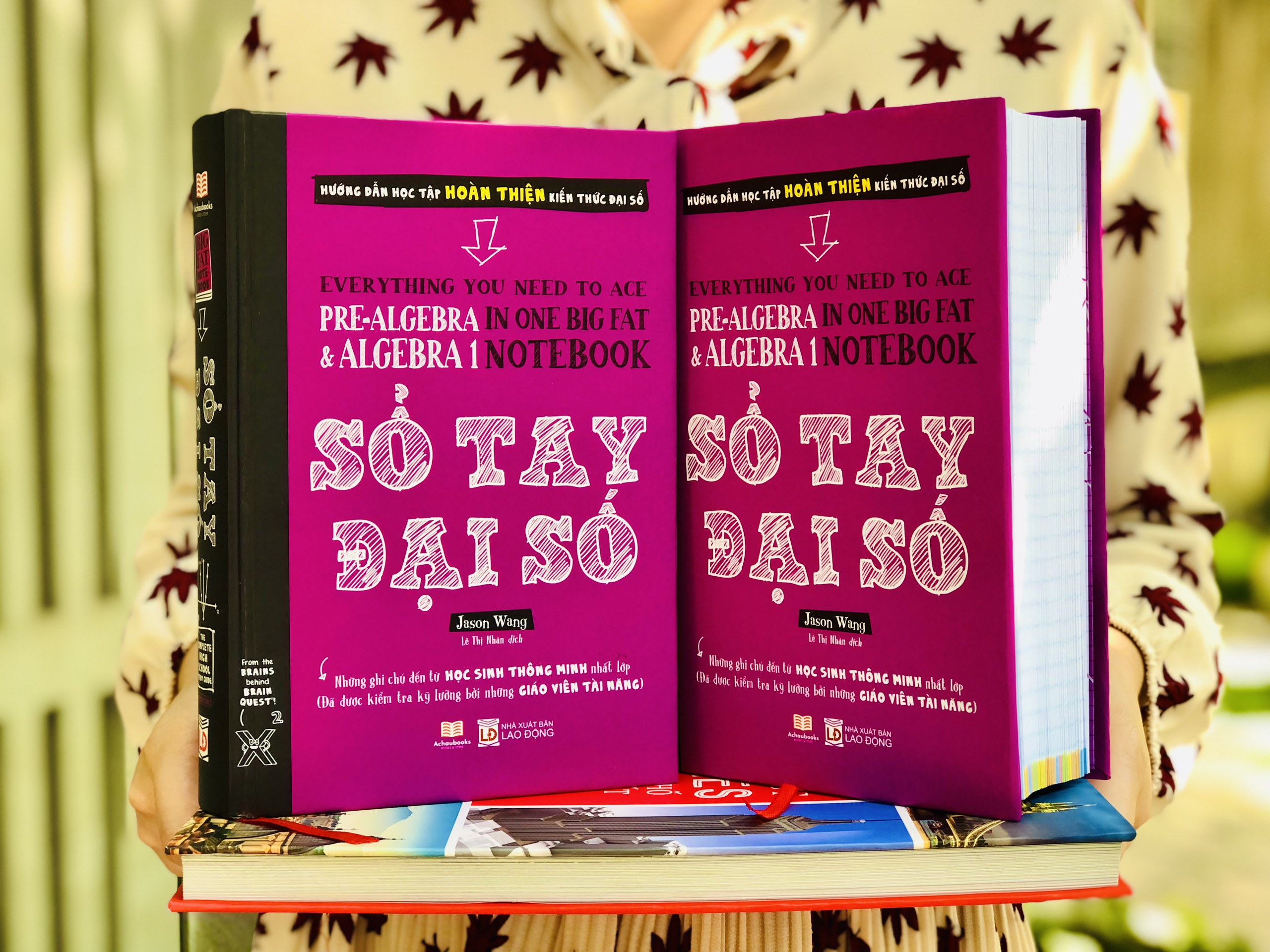 Sách Sổ Tay Đại Số và Sổ Tay Hình Học - Á Châu Books - Tổng Hợp Kiến Thức Toán Học THCS và THPT ( Từ lớp 8 đến lớp 12 )