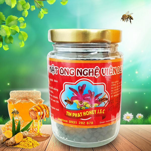 Mật ong nghệ viên đen Tín Phát