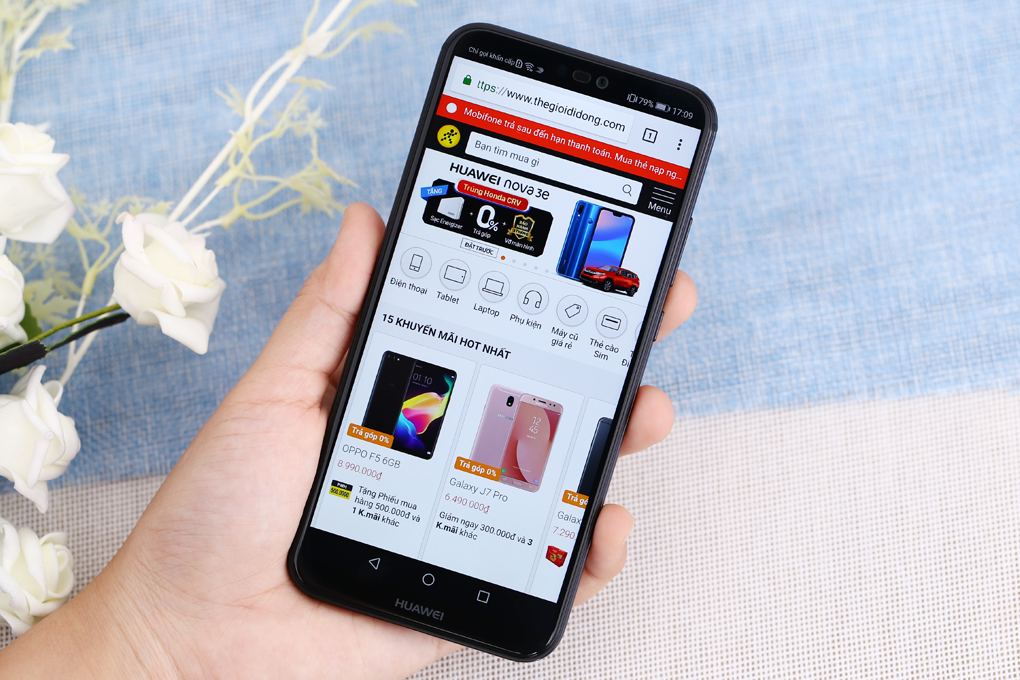 Điện Thoại Huawei Nova 3e - Hàng Chính Hãng Điện Thoại Huawei Nova 3e - Hàng Chính Hãng