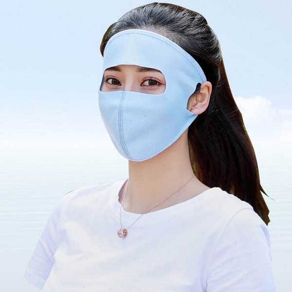 Bộ 2 Khẩu Trang Ninja Chống Nắng (Màu Xanh Biển)