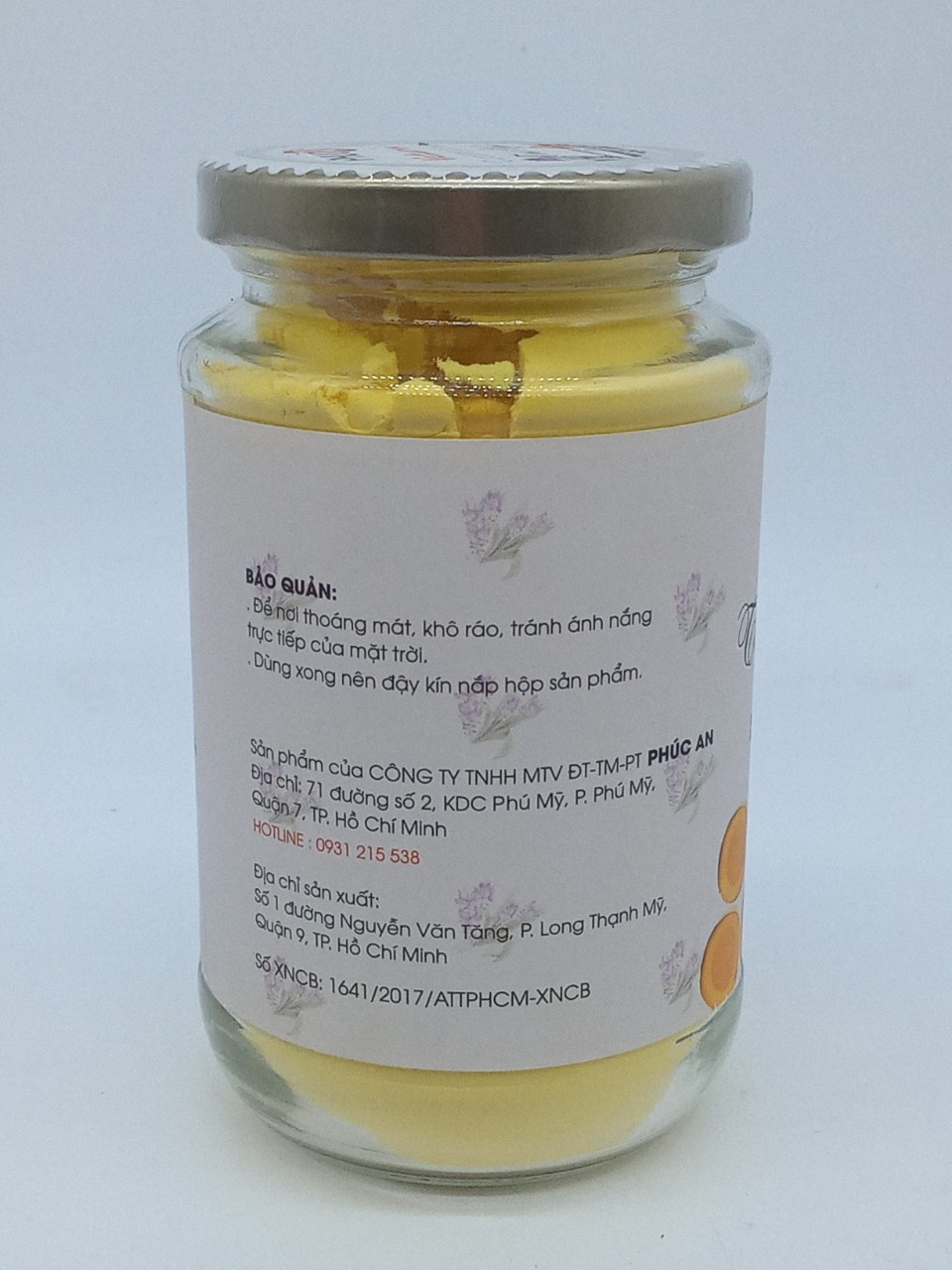 Tinh bột nghệ nguyên chất Phúc An 