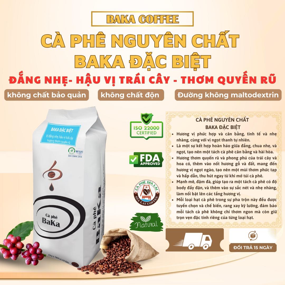 Cà Phê Nguyên Chất Baka Đặc Biệt