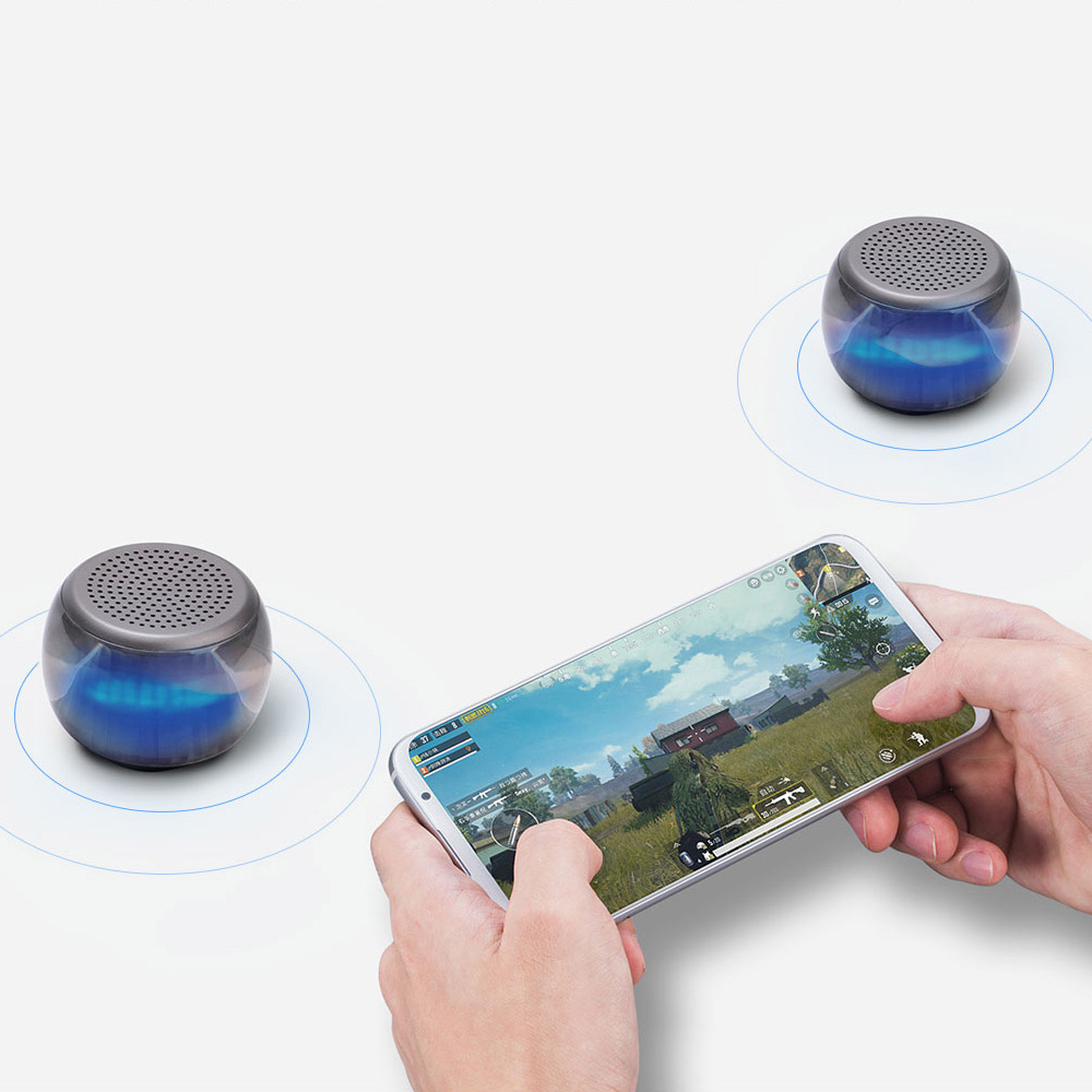 Xiaomi Velev Tws Lighting Bt Speaker Interconnected Stereo Bt5.0 Led Rhythm Lighting Music Player Sound Amplifier