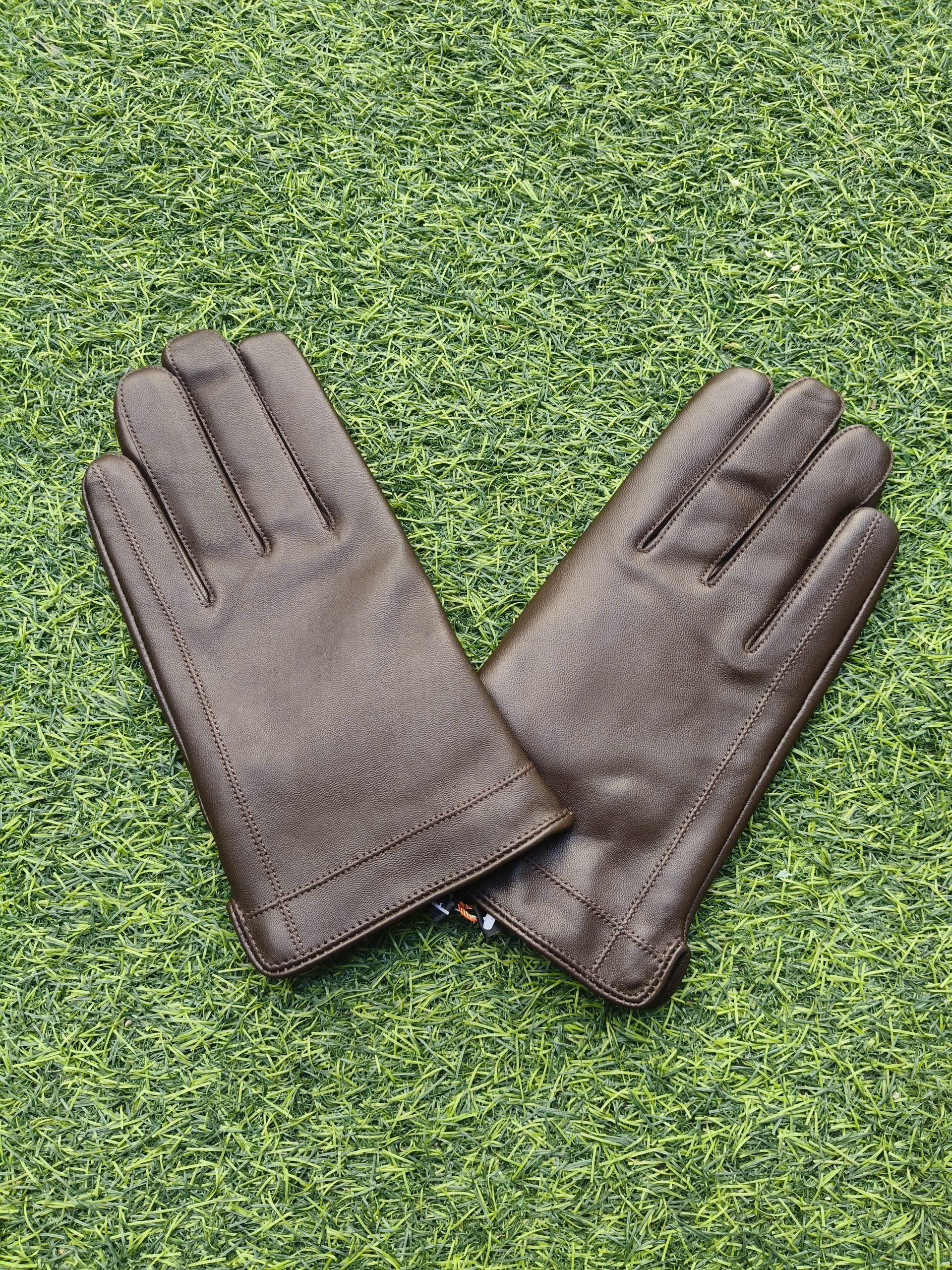 Bao tay da nam BHY8717 Găng tay nam da cừu. thoải mái lái xe, Lót lông giữ ấm