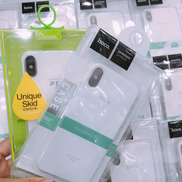 Ốp Silicon chính hãng Hoco cho iPhone X, Xs, Xs Max 
