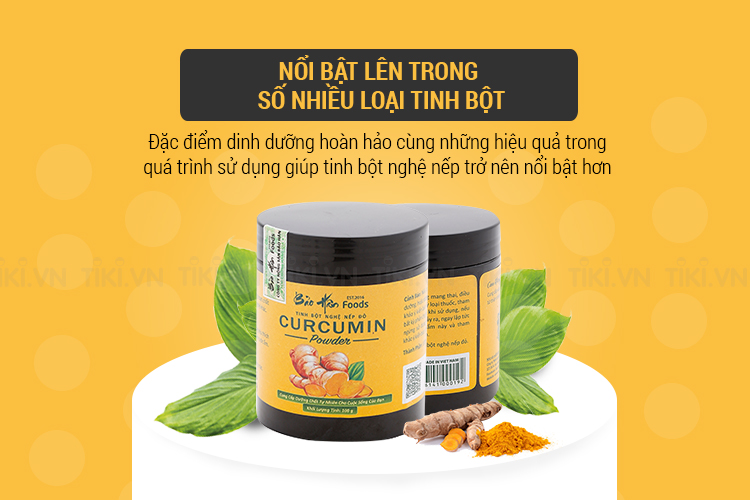 Tinh Bột Nghệ Nếp Bảo Hân (100g)