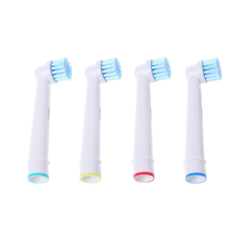 Bộ 4 đầu bàn chải đánh răng điện - cho máy Braun Oral B, EB-17S Cho Răng bị vôi hóa Tác động kép - Xuất xứ Đức 5