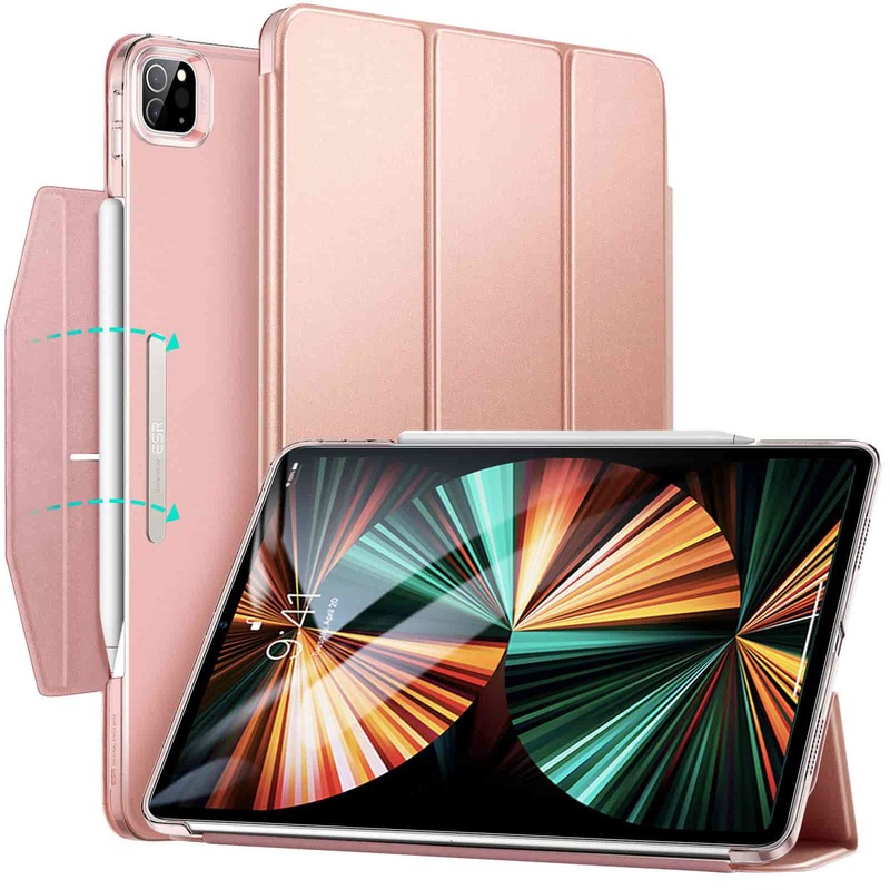 Bao Da Dành Cho iPad Pro 12.9 inch 2021 ESR Ascend Trifold Hard Case - Hàng Chính Hãng