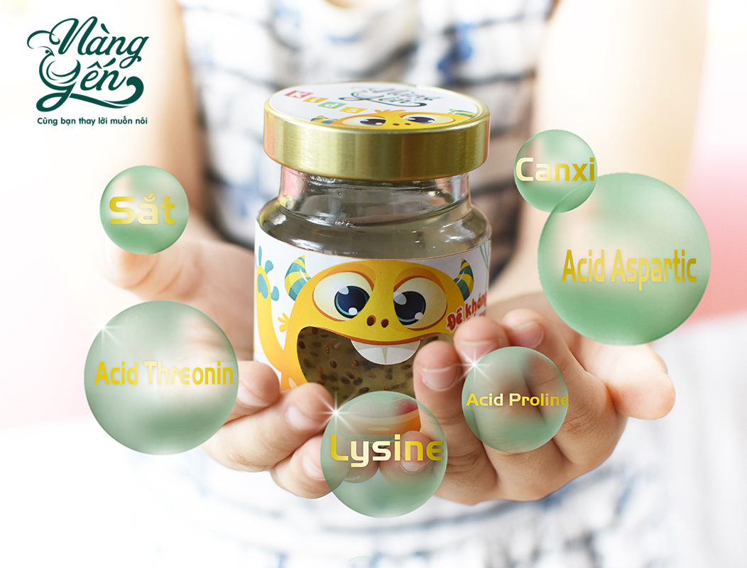 Yến Kids | Tổ yến chưng sẵn cho bé - Combo Thiên Thần Nhỏ (5 hũ yến chưng đường phèn, 100% yến nguyên chất - 70ml*5) giúp bồi bổ và tăng cường đề kháng cho bé | Yến sào Nàng Yến