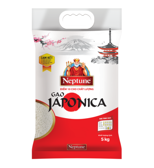 Gạo Japonica Neptune 5kg