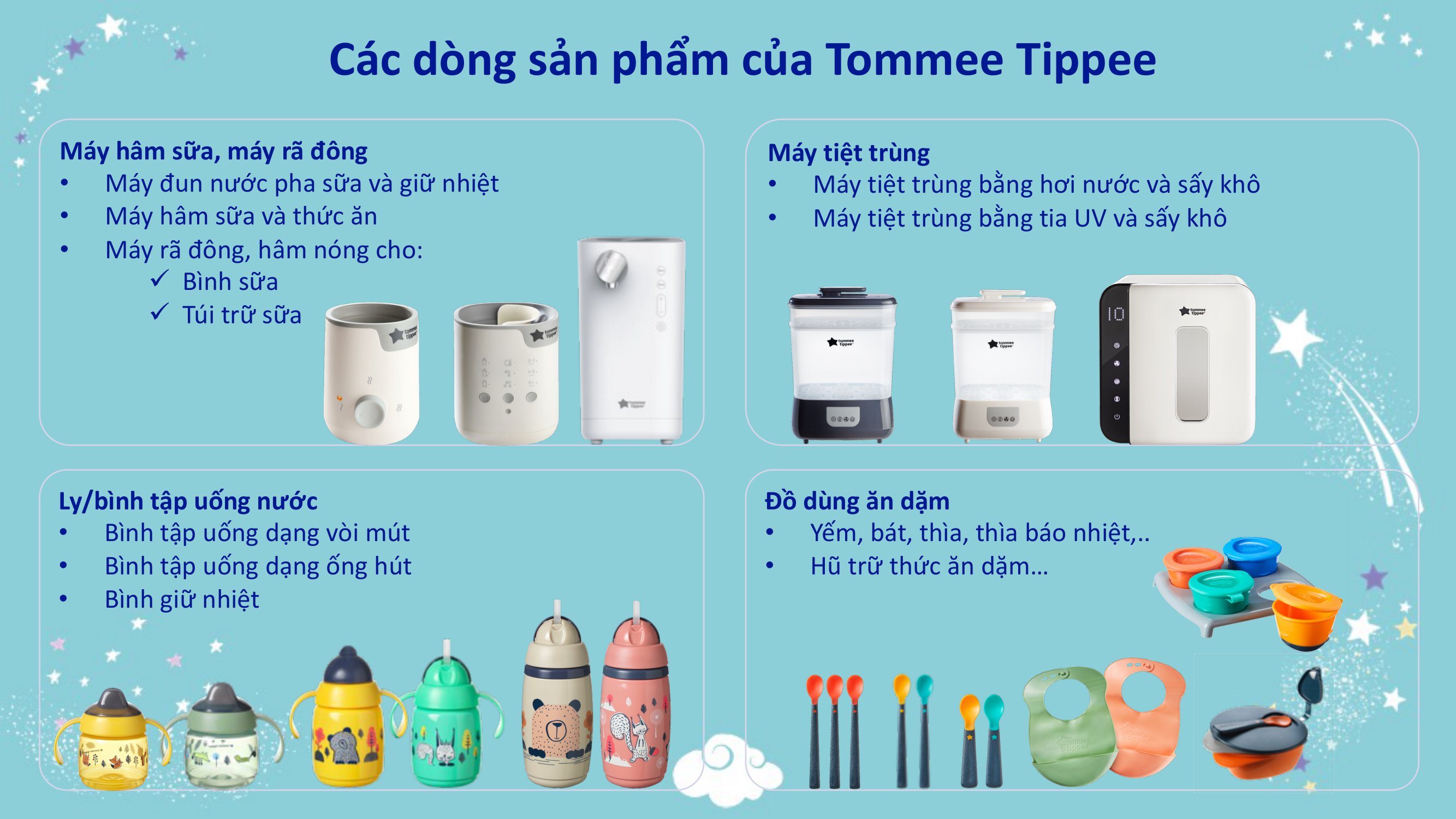 Ty ngậm silicon siêu nhẹ cho bé Tommee Tippee Ultra Light 0-6, 6-18 tháng (vỉ đôi, tách lẻ)