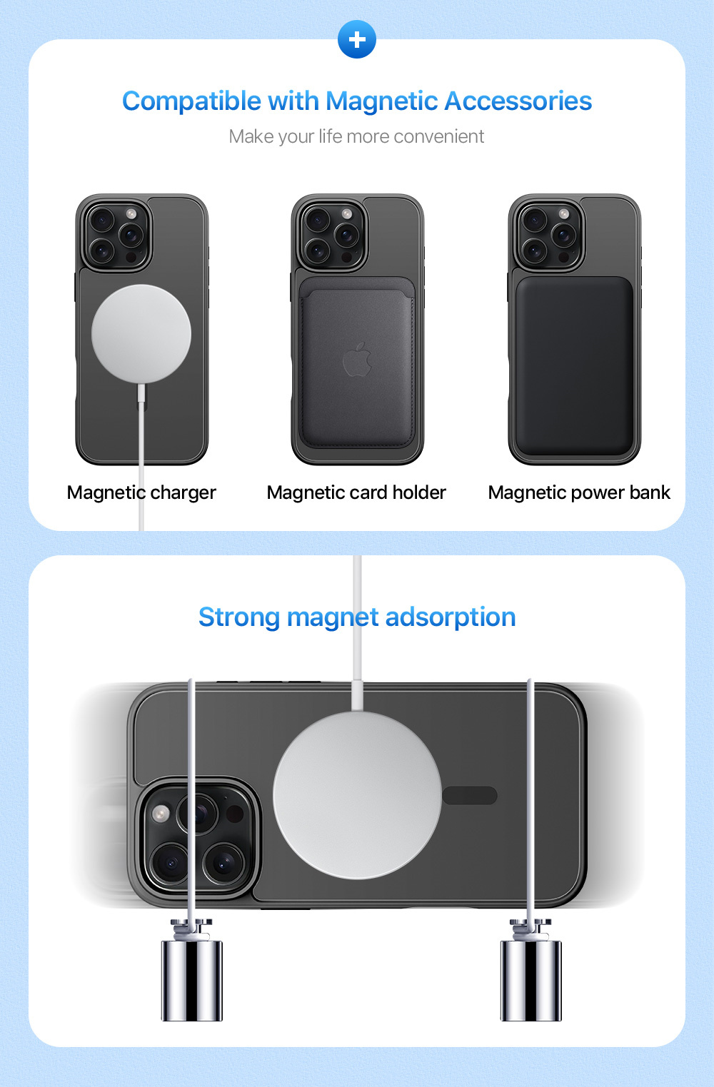 Ốp Lưng Sạc Từ Tính cho iPhone 16 Pro/ 16 Pro Max/ iphone 16/ 16 Plus Dux Ducis Yind Series, chống sốc, chống vân tay_ Hàng chính hãng