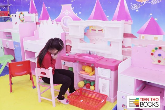 [HN]  - 05 vé vui chơi cho bé tại Khu vui chơi Hệ thống nhà sách Tiến Thọ