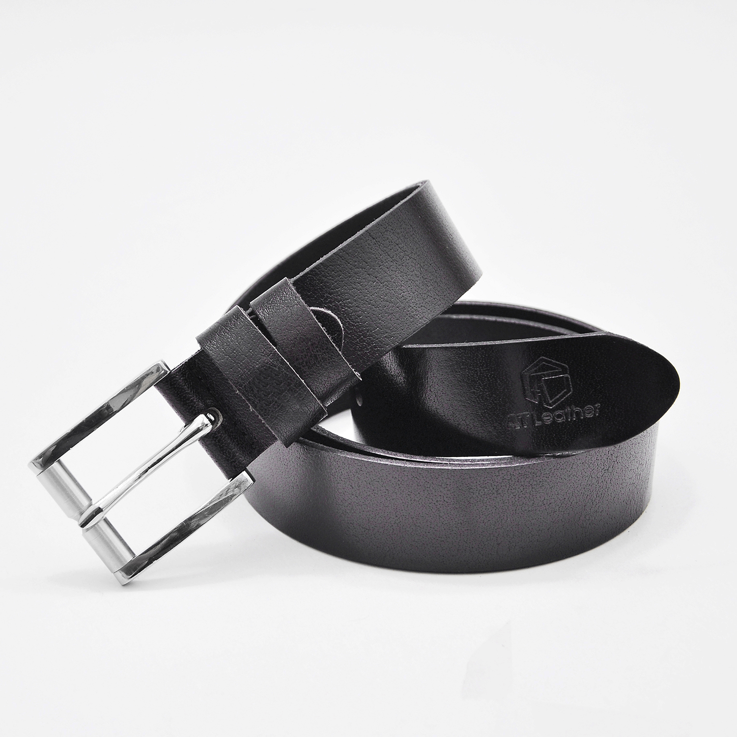 Thắt lưng nam da bò AT Leather Khóa Kim inox cao cấp
