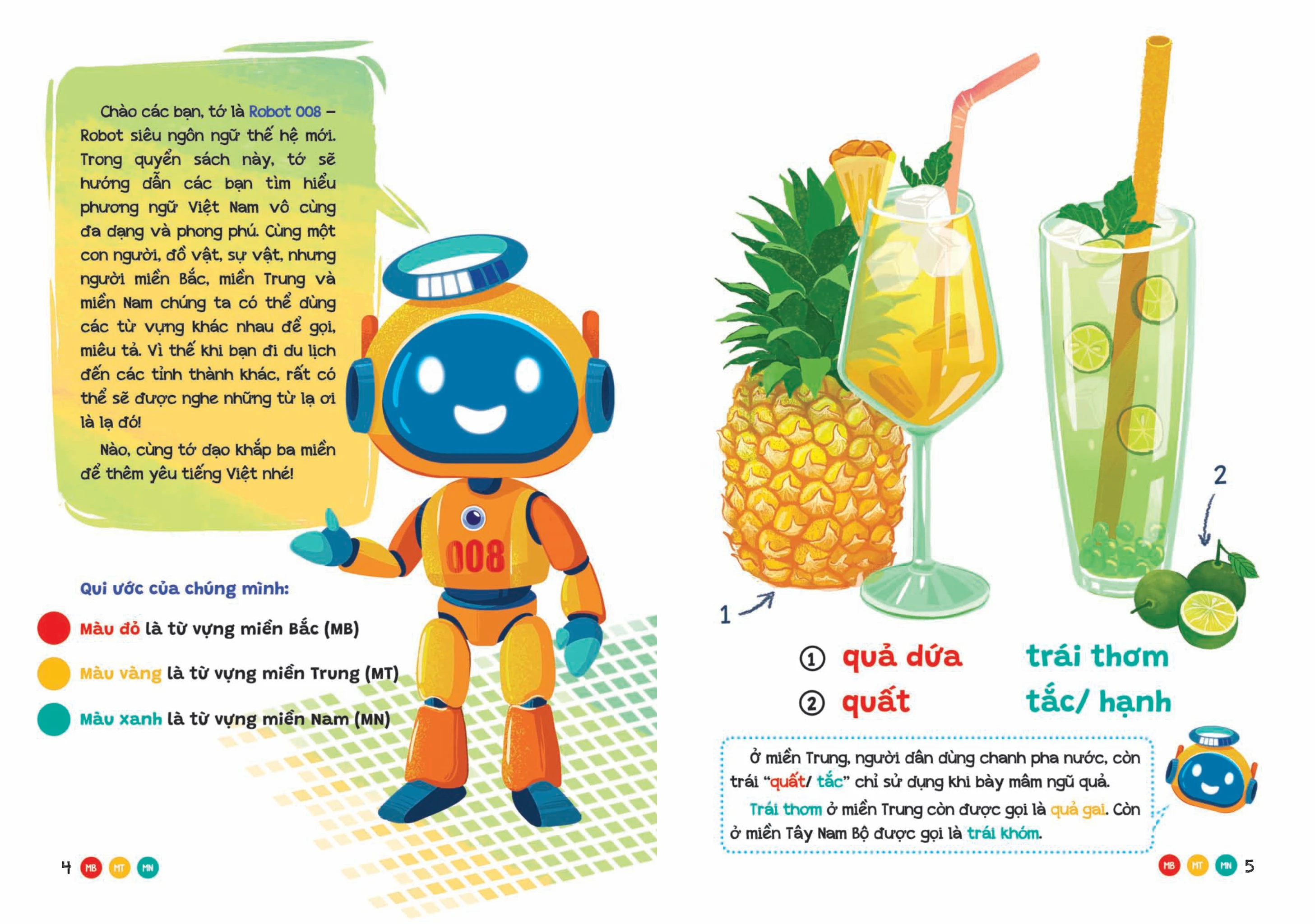 Combo Phương Ngữ Việt Nam - Từ Vựng Phong Phú Cho Bé ( 3 Cuốn)