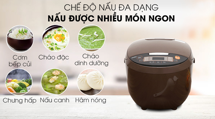 Nồi Cơm Điện Tử Comfee 1.8 lít CR-FD1820B - Hàng Chính Hãng