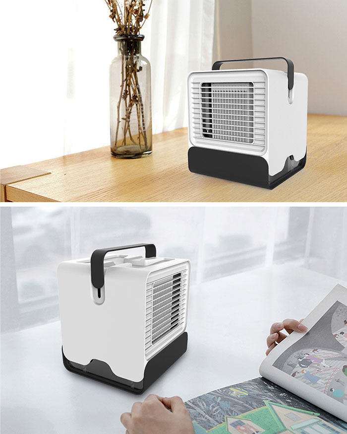Mua Quạt điều hòa mini để bàn Air Cooler LFJ08 2in1