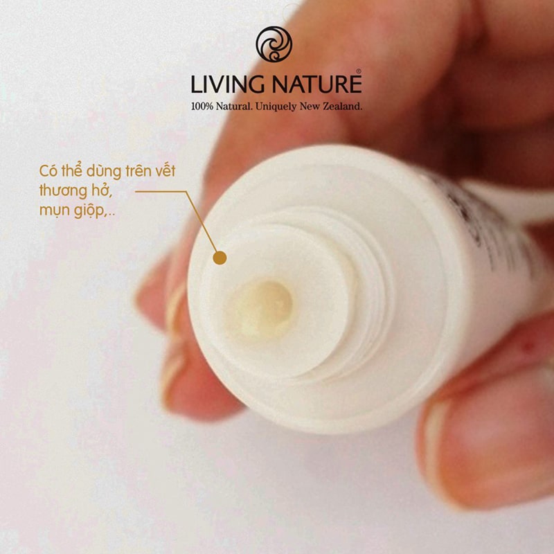 Gel trị mụn mật ong Manuka Living Nature Manuka Honey Gel 10ml 12