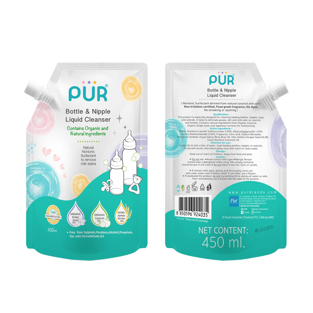 combo tã bỉm dán dry-pro m74 (6kg-10kg)+ tặng 1 túi nước rửa bình sữa pur 450ml 6