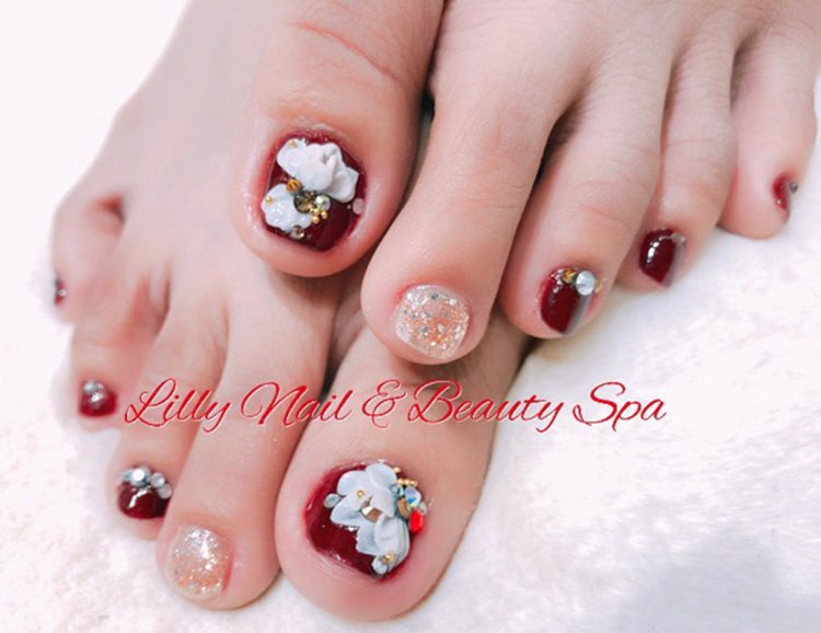 Liệu Trình 60 Phút Tẩy Tế Bào Chết, Làm Móng + Sơn Gel Cao Cấp Tại Lilly Nail & Beauty Spa
