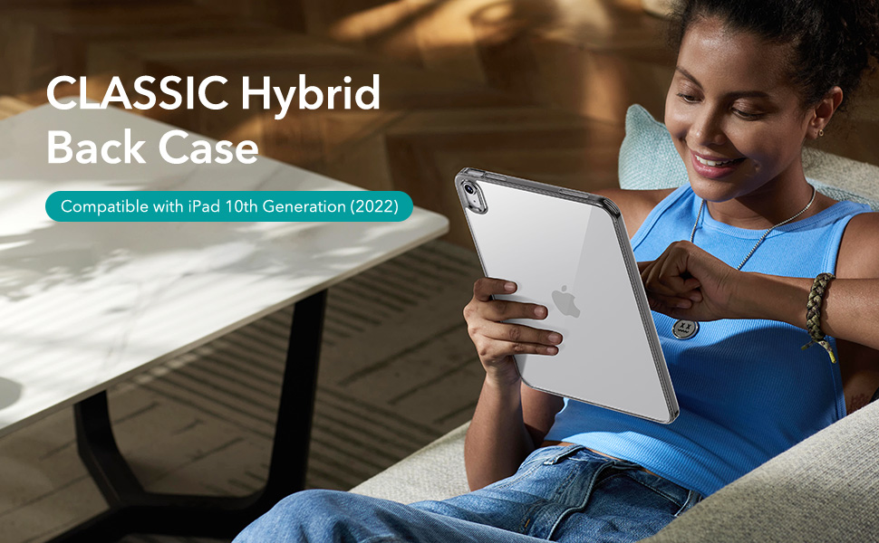 Ốp Lưng dành cho iPad Gen 10 / iPad Gen 11 2025 ESR Classic Hybrid Case - Hàng Chính Hãng