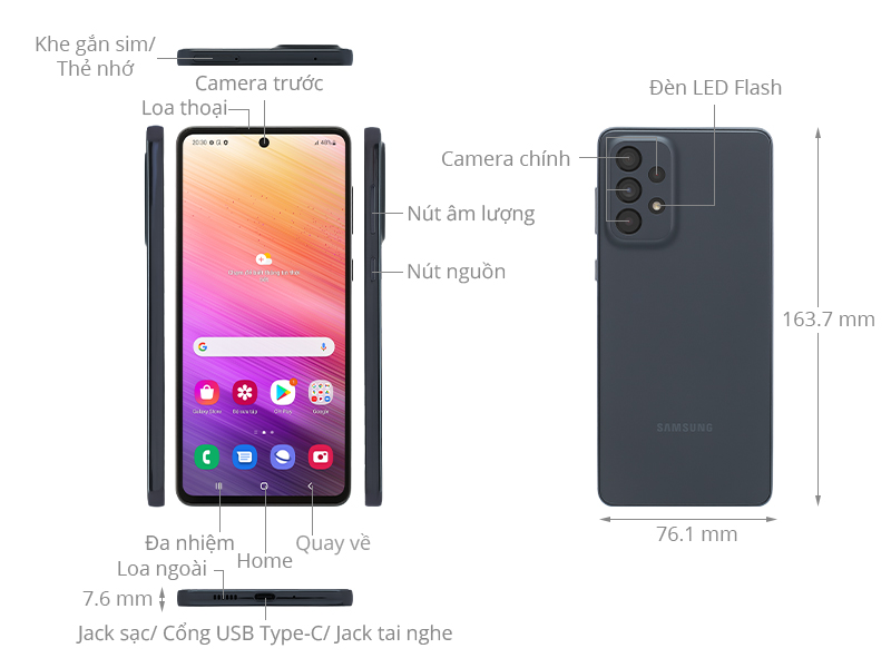 Galaxy a53 5g 8 256gb