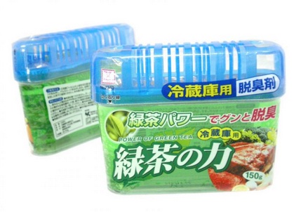 Hộp Khử Mùi Tủ Lạnh Hương Trà Xanh Kobini Nhật Bản (150g)
