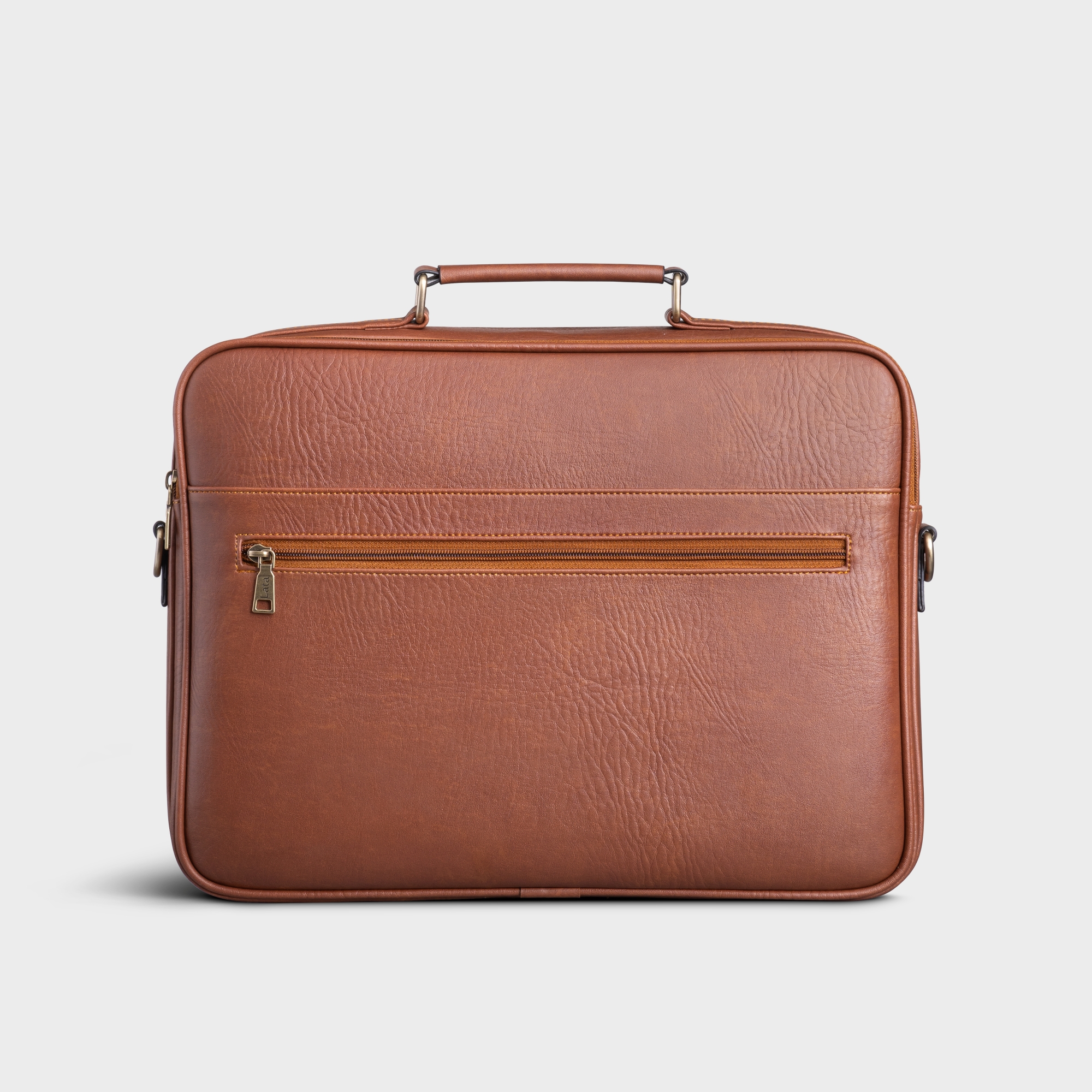 Cặp Công Sở Lata ( Thời trang nam basic đựng vừa laptop 14 inch - Cặp da CA43 )