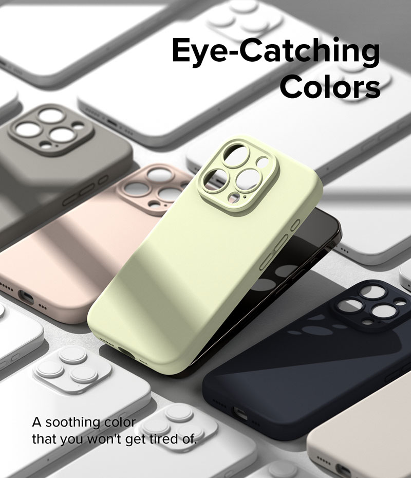 Ốp lưng dành cho iPhone 15 Pro Max/15 Pro/15 Plus/15 RINGKE Silicone Magnetic - Hàng Chính Hãng