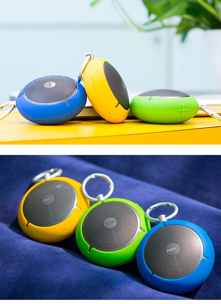 Edifier (EDIFIER) M100 mini Bluetooth speakers three anti-outdoor speakers portable card audio yellow