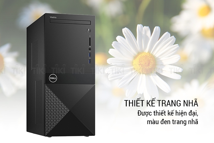 PC Dell Vostro 3670 MT 42VT370017 Core i7-8700/8GB/1TB HDD/Ubuntu - Hàng Chính Hãng