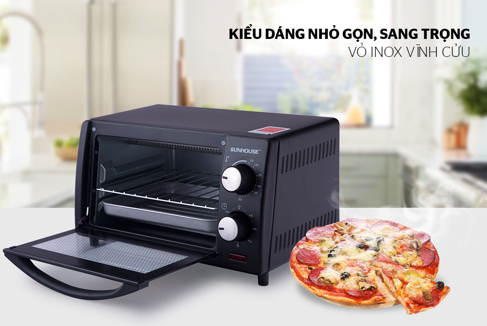 Lò Nướng Sunhouse SHD4210 (10L)- hàng chính hãng