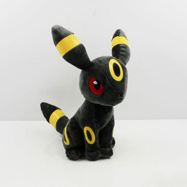 Gấu bông mèo umbreon pokemon (35 cm) gb64 (Màu Đen Phối Vàng)