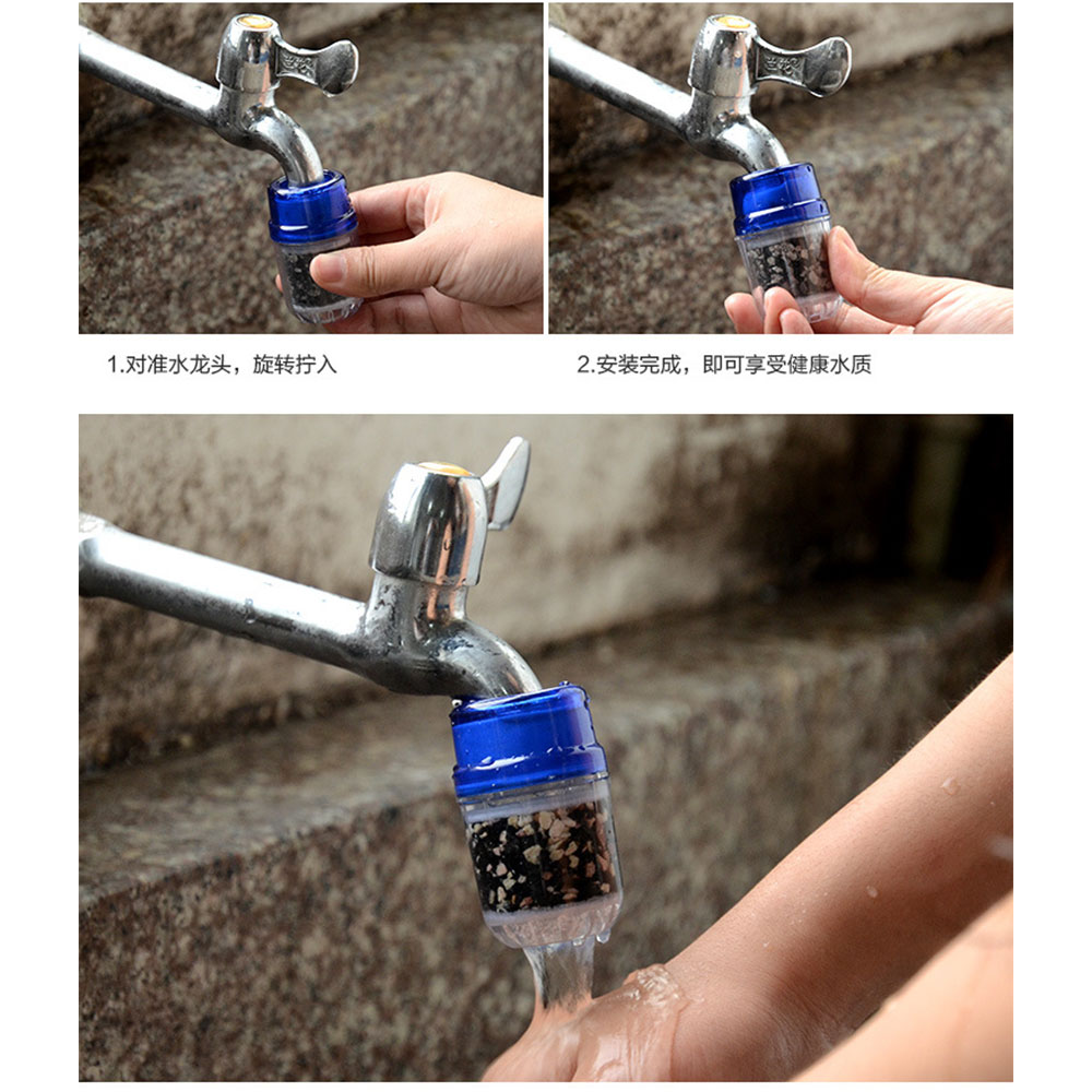 Thiết Bị Lọc Nước Đầu Vòi Xanh