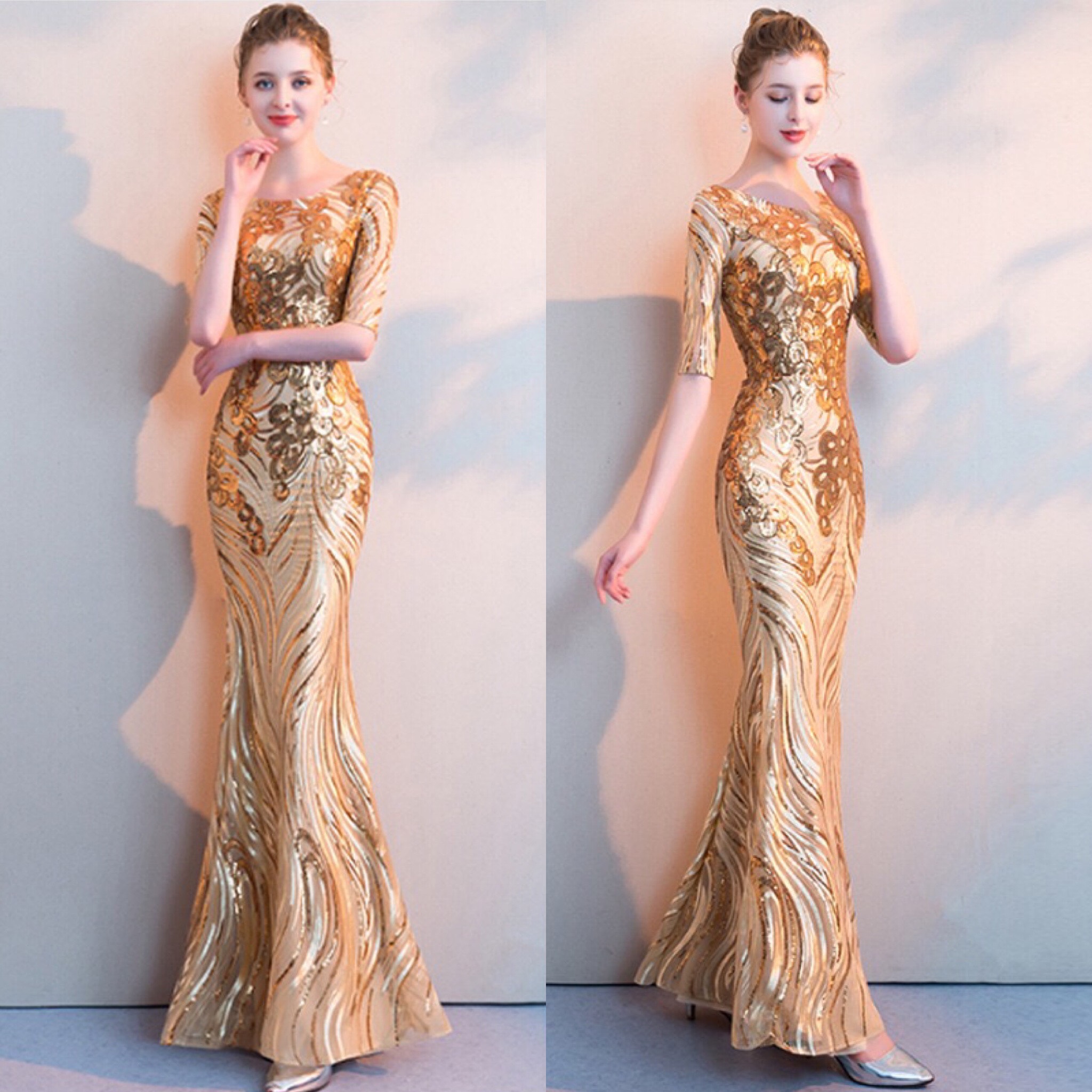Đầm dạ hội màu vàng Sự lựa chọn hoàn hảo cho các quý cô trung niên   LAVITA  Xưởng Đầm Dạ Hội