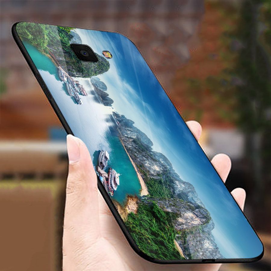 Ốp kính cường lực cho điện thoại Samsung Galaxy A70 - vịnh hạ long MS HALONG002