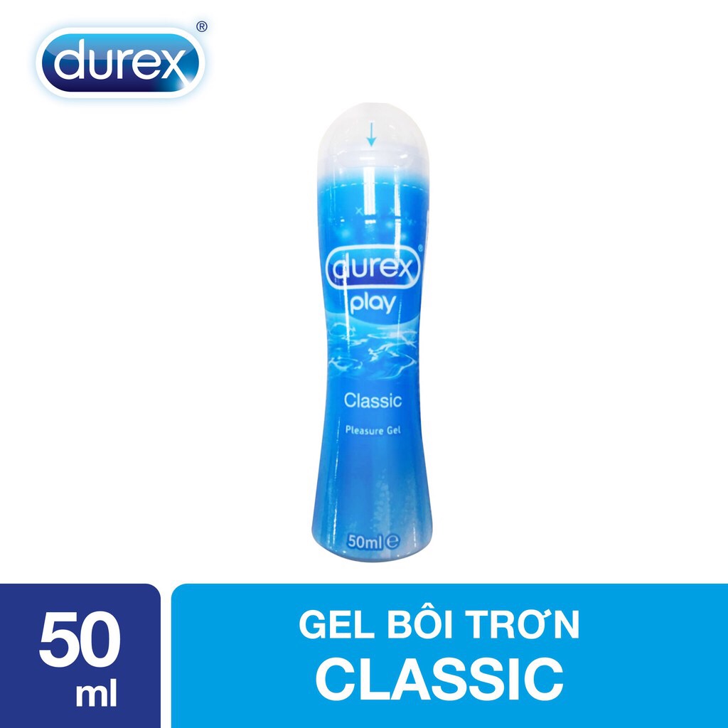 Bộ 2 Gel bôi trơn Durex Play Classic 50ml HSD2023 - Gel bôi trơn Durex cơ bản