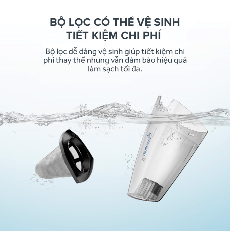 Máy Hút Bụi TrueHome TC-SBLA1(B) - Hàng Chính Hãng