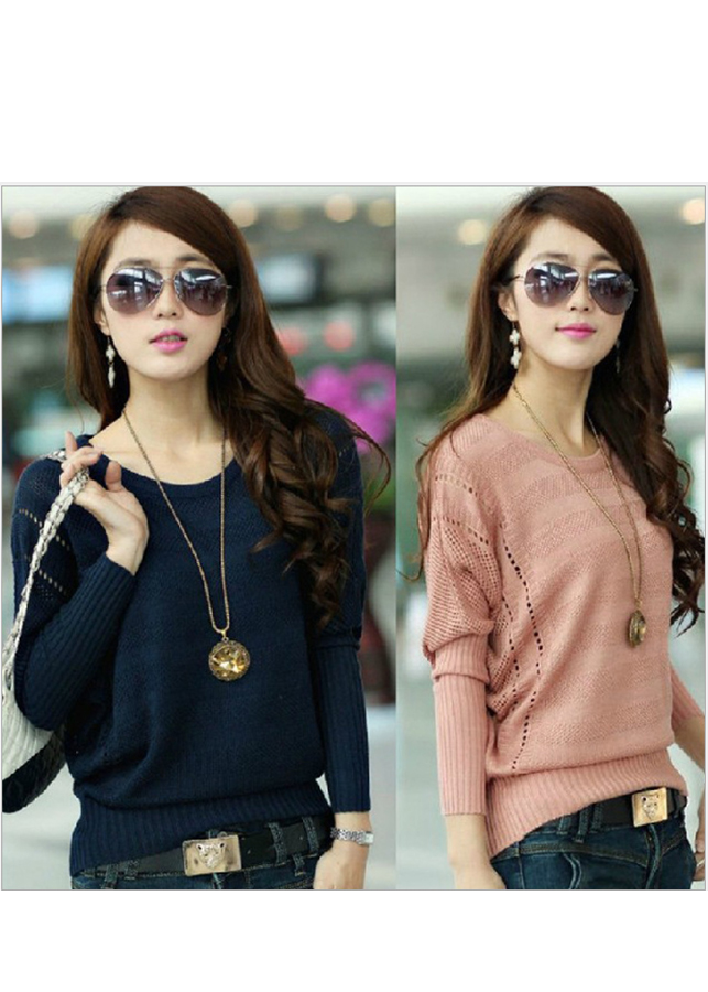 Áo len lỗ mỏng khoác ngoài dài tay AO16 Free size