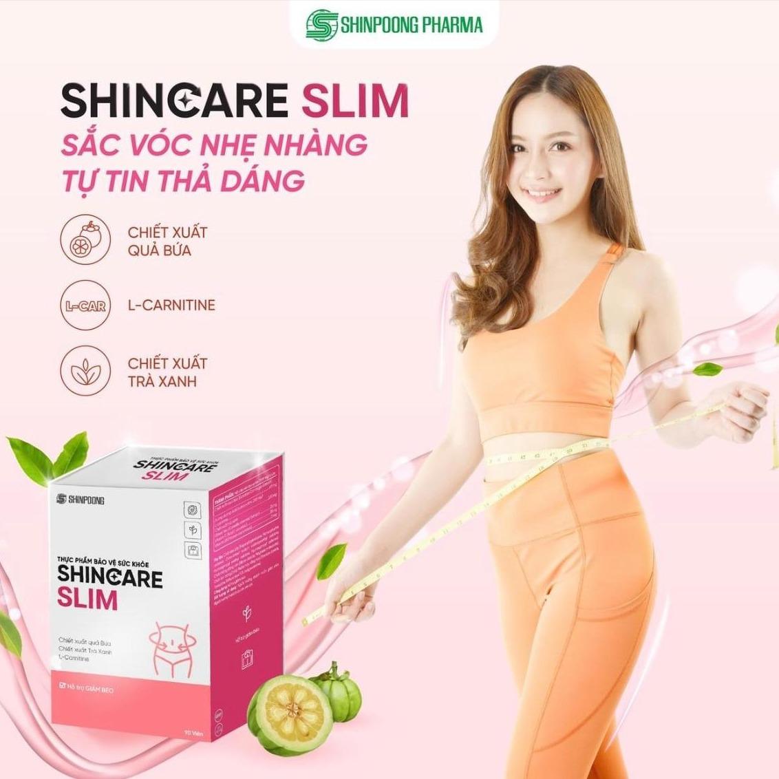 [Hộp 30 Viên] Viên uống Shincare Slim - Hỗ trợ giảm hấp thu chất béo, kiểm soát cân nặng, thon dáng - SHINPOONG PHARMA