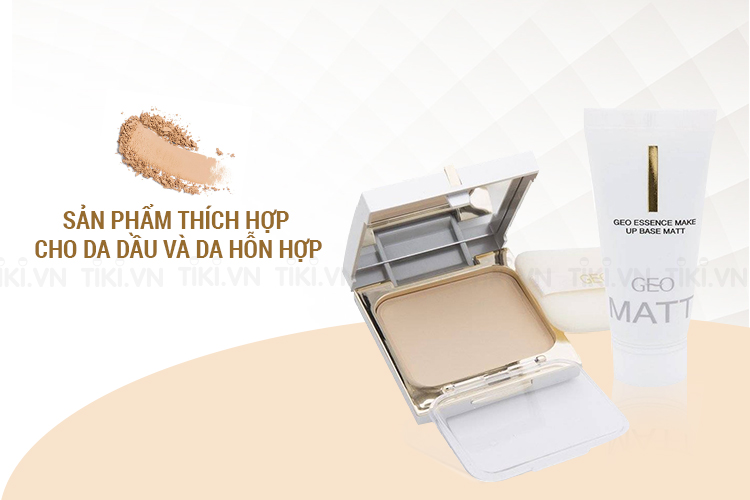 Phấn Nén Kiềm Dầu Essence Two Way Cake Matt #21 Geo (160ml)