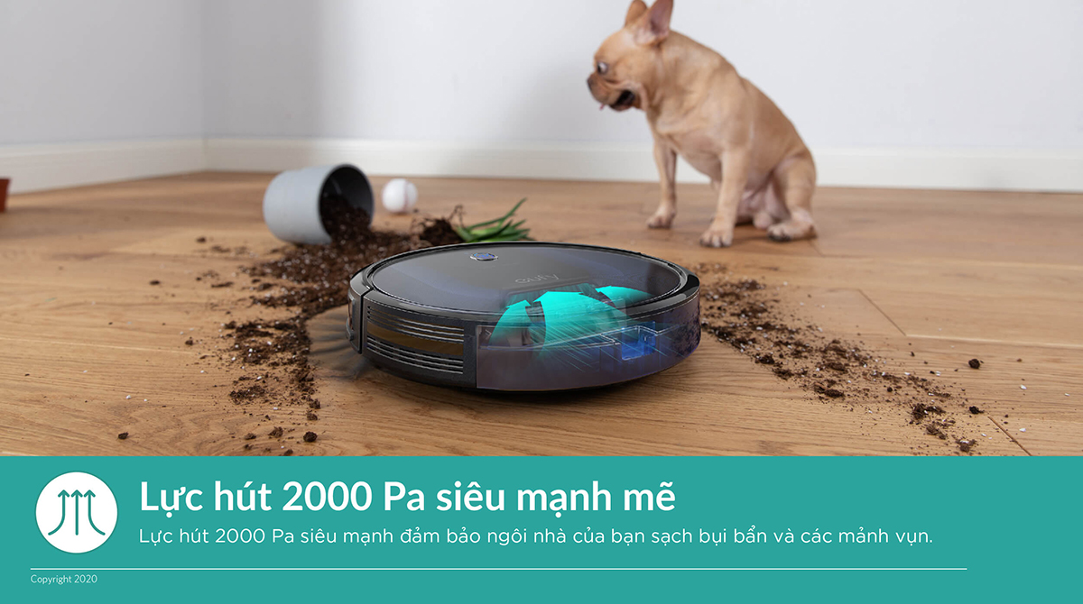 Robot hút bụi Eufy RoboVac 15C Max - T2128 - Hàng Chính Hãng