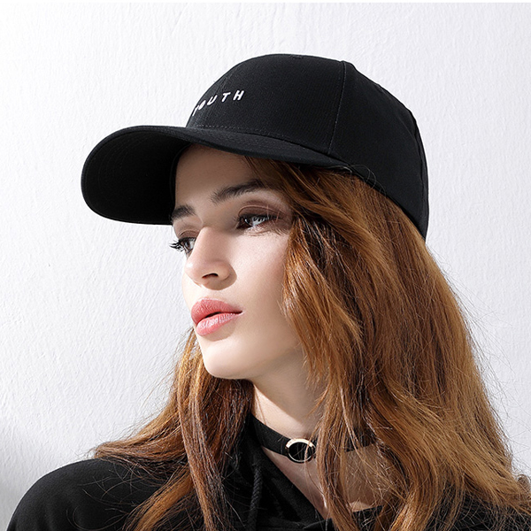 Nón kết chữ Youth NK439 (Màu Đen, Free Size)