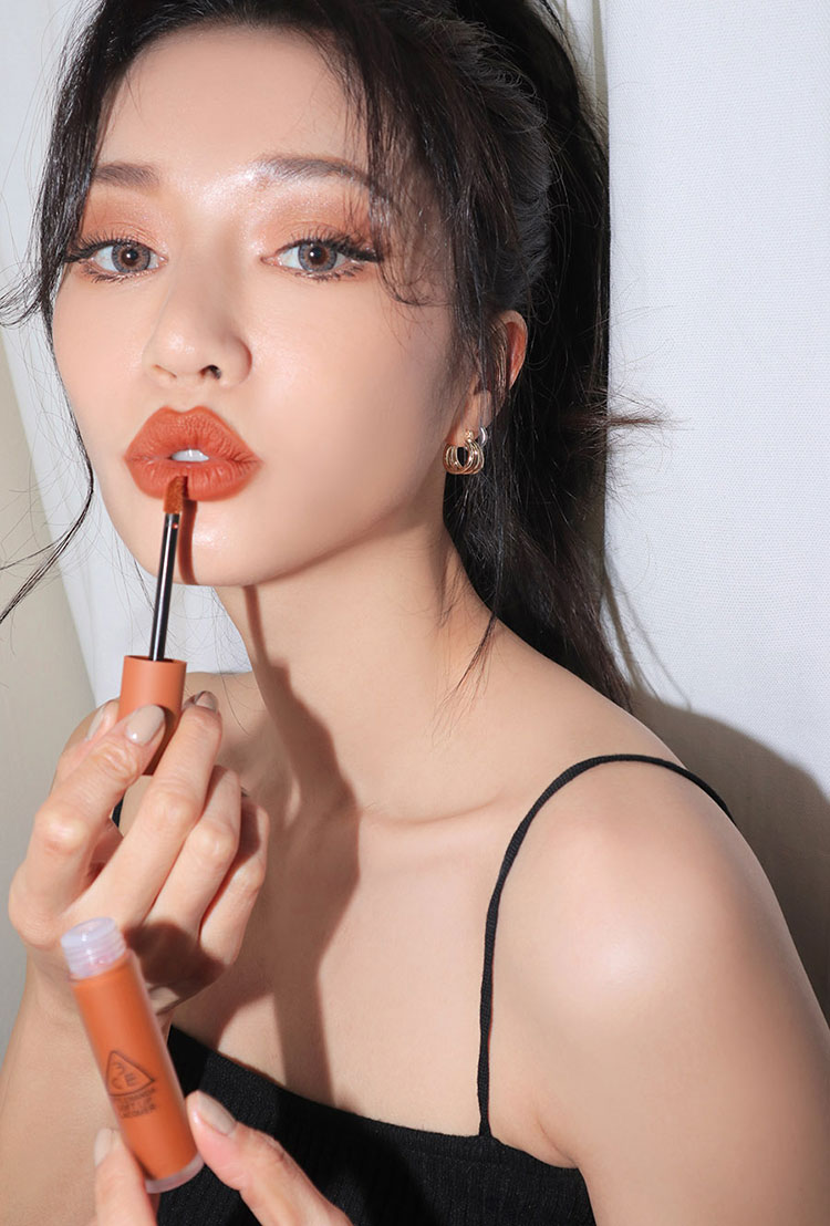 Son Kem Lì 3CE Soft Lip Lacquer - Tawny Red