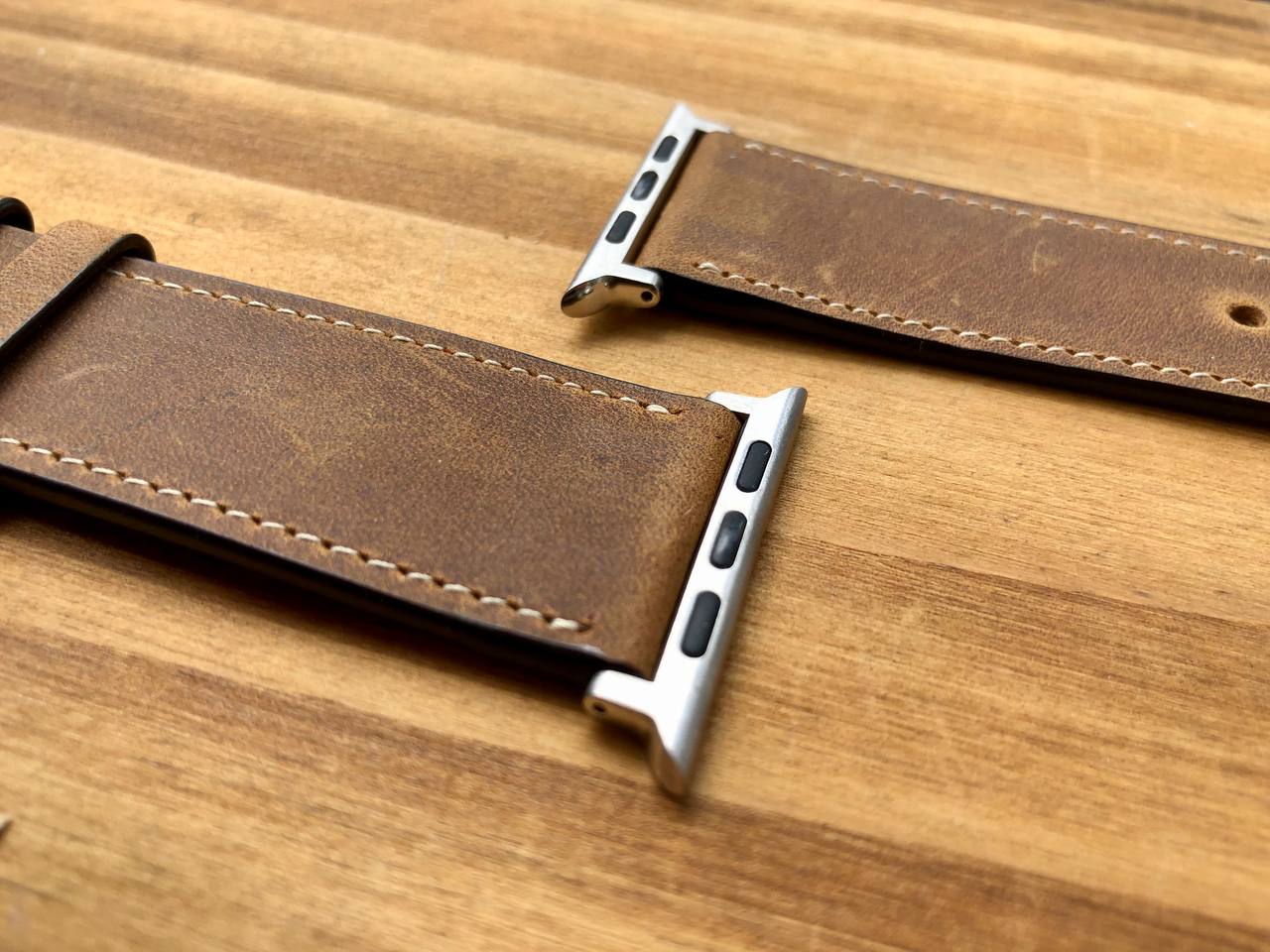Dây Da Đồng Hồ HANNSON LEATHER Dành Cho Apple Watch, Nhiều Màu, Đủ Size - Hàng Chính Hãng