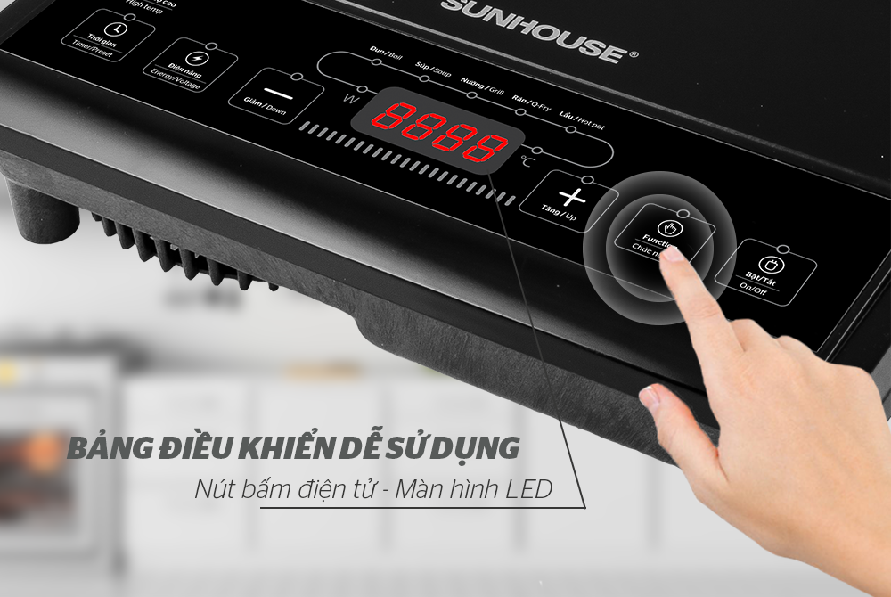 Bếp hồng ngoại cơ Sunhouse SHD6004 - Hàng chính hãng