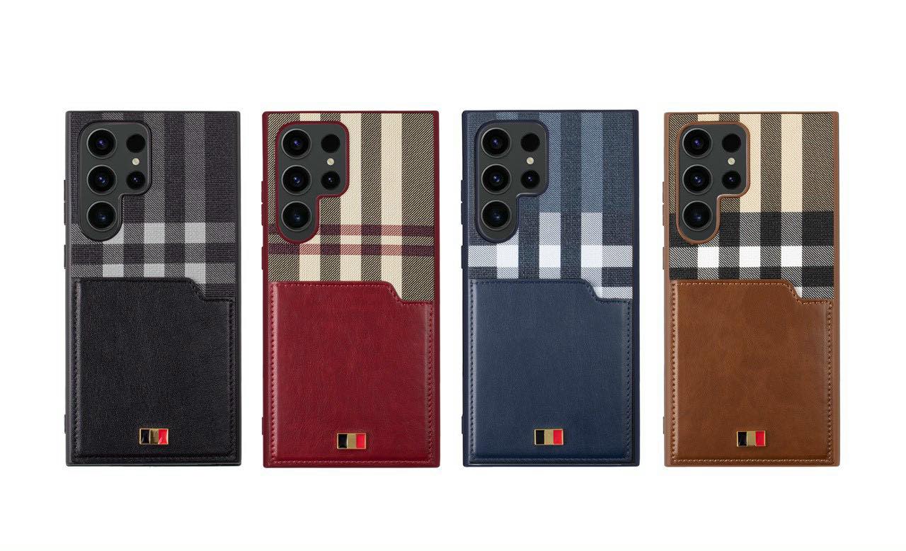 Ốp lưng cho Samsung Galaxy S24 Ultra , S25 Ultra da hiệu Mentor có khe đựng thẻ ATM - Hàng nhập khẩu