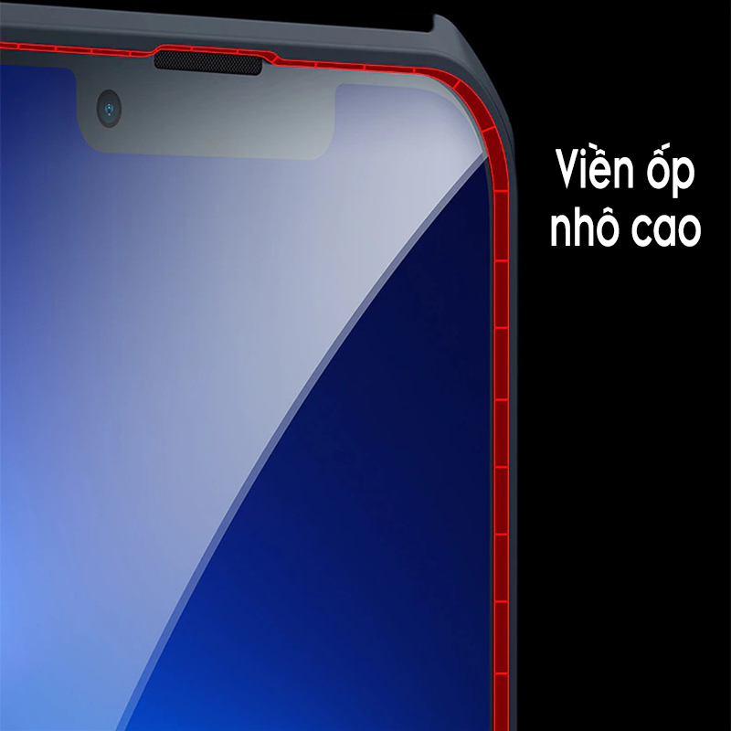 Ốp lưng cho iPhone 12 Pro Max - 13 Pro Max - 14 Pro Max trong viền nhựa dẻo XunDD - Hàng Nhập Khẩu
