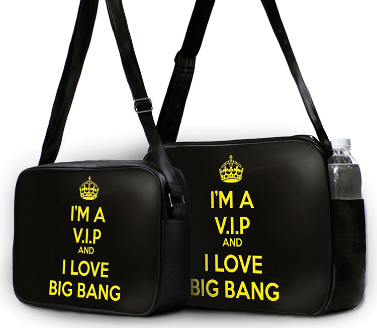 Túi Đeo Chéo Hộp Unisex I'm A V.I.P And I Love Big Bang - TCKK069